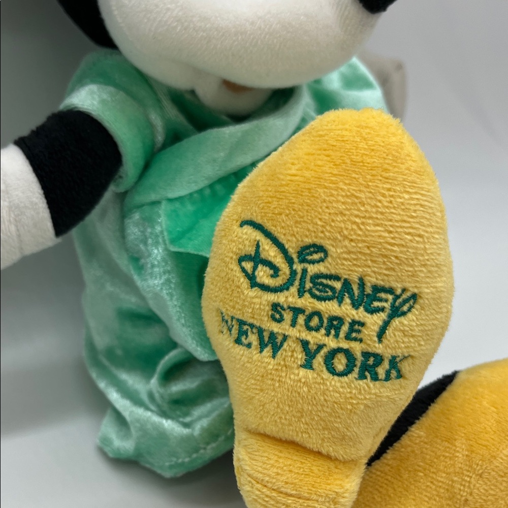 Disney Minnie Mouse Liberty Plush in Green and Yellow - Picture 8 of 10